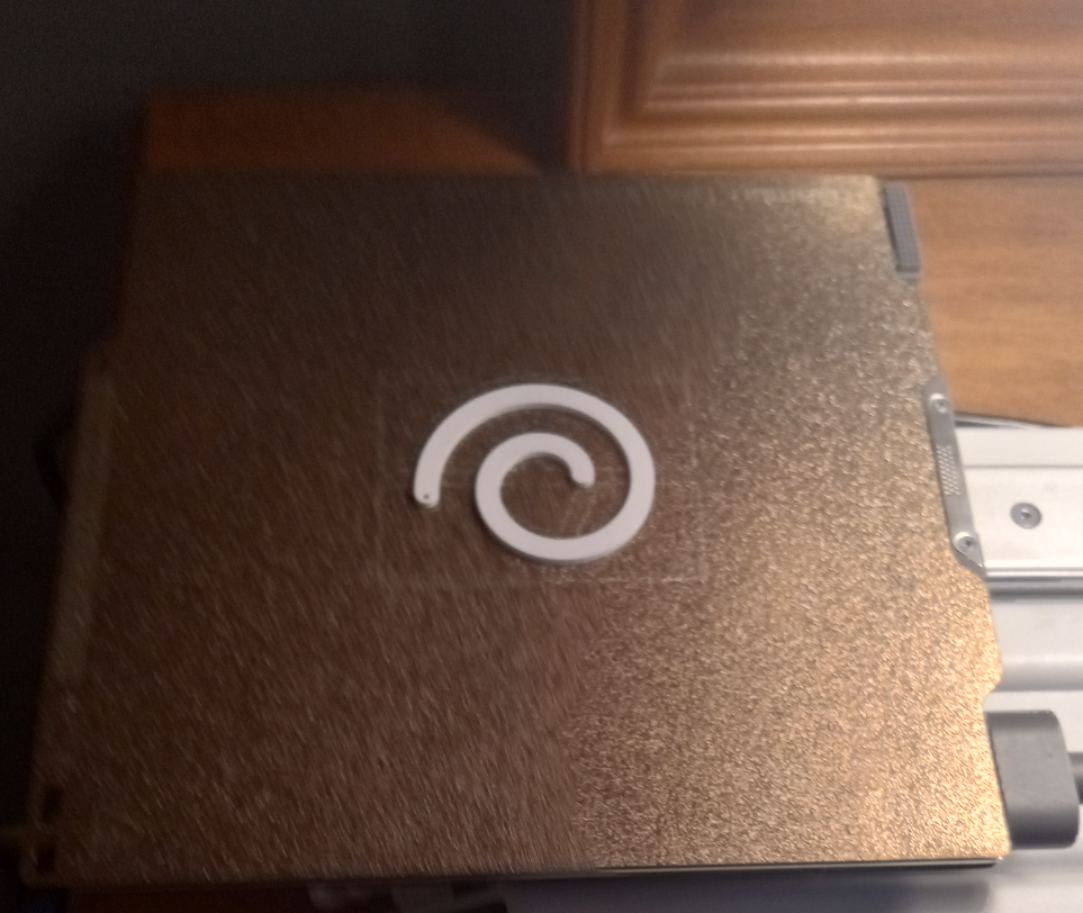 spiral paper clip key chain