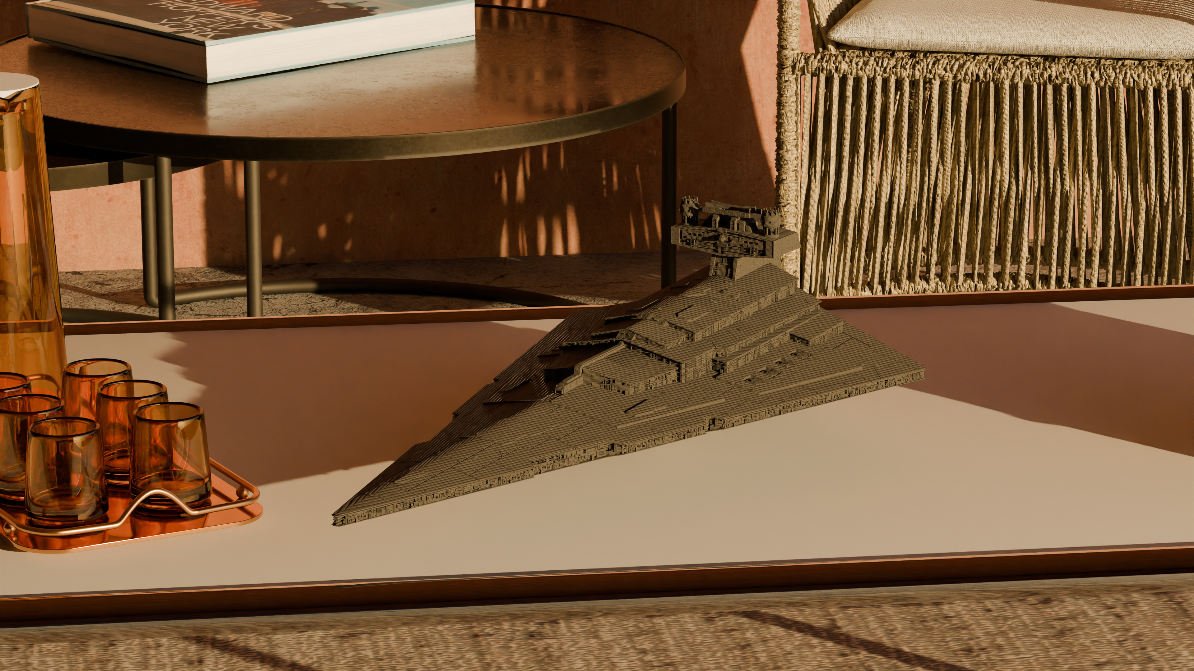 Imperial Star Destroyer Star Wars Home Decoration