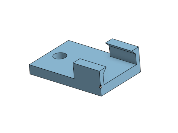 Flat ethernet cable holder