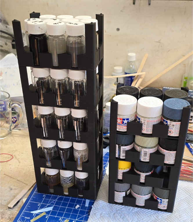 Stackable Model Paint Organiser