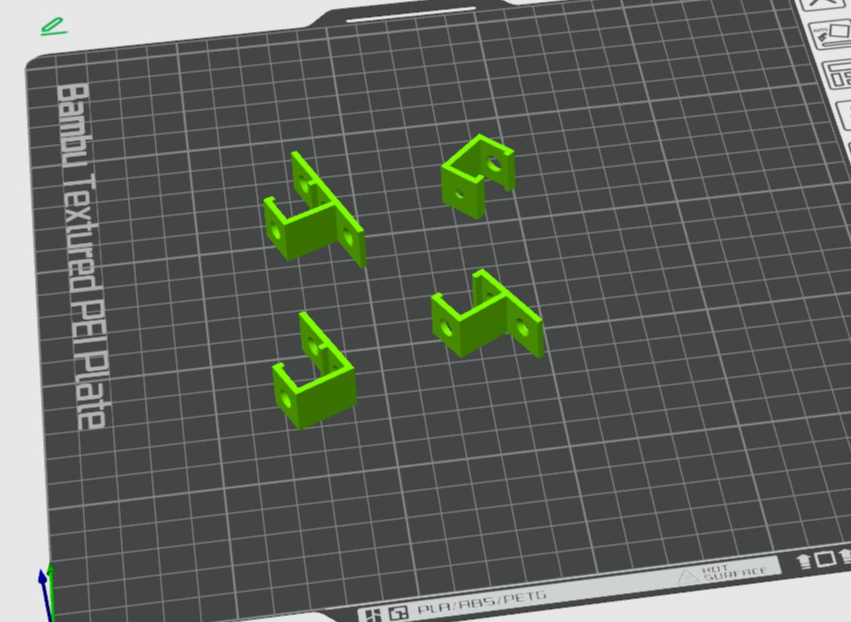 RGB Mounting Clips
