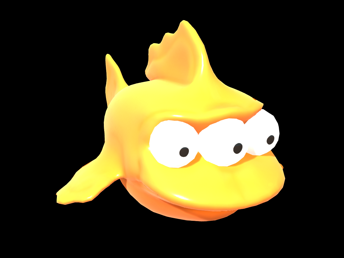 Simpsons - Blinky the three eyed fish