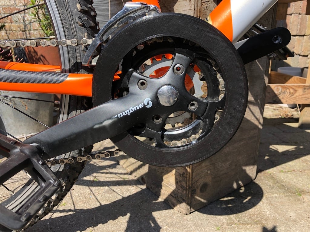 Chainring guard mtb