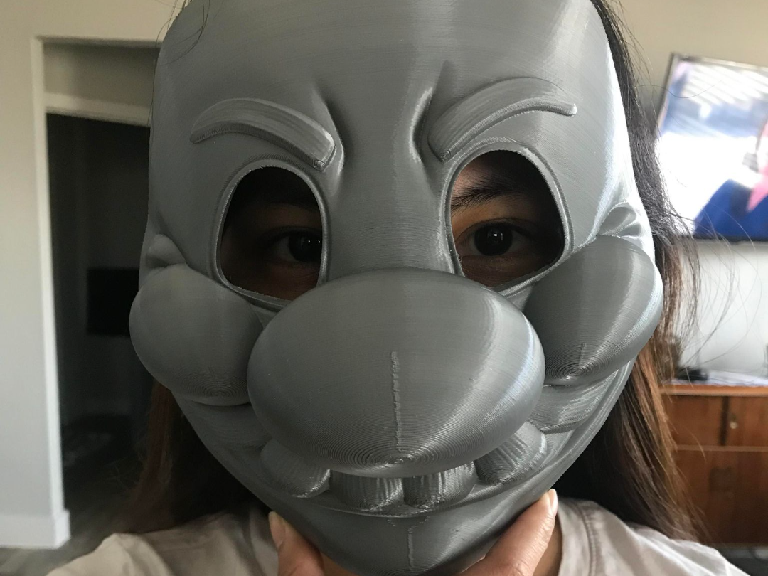 Marionymous Mask Mario brothers Anonymous Mash up
