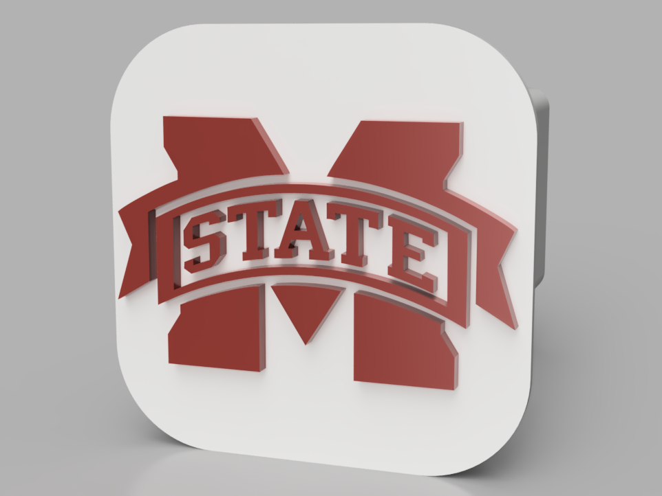 Hitch Cover Mississippi State