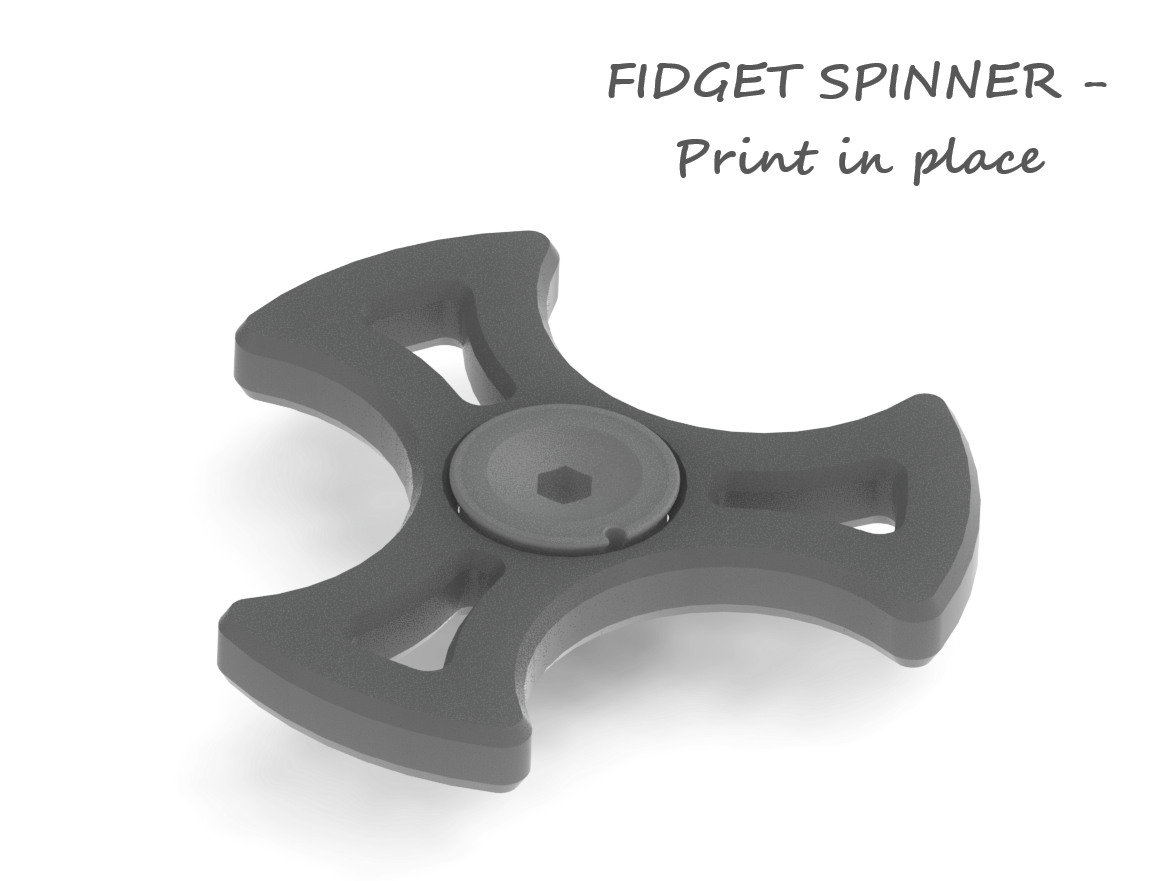 Fidget Spinner (Print in Place)