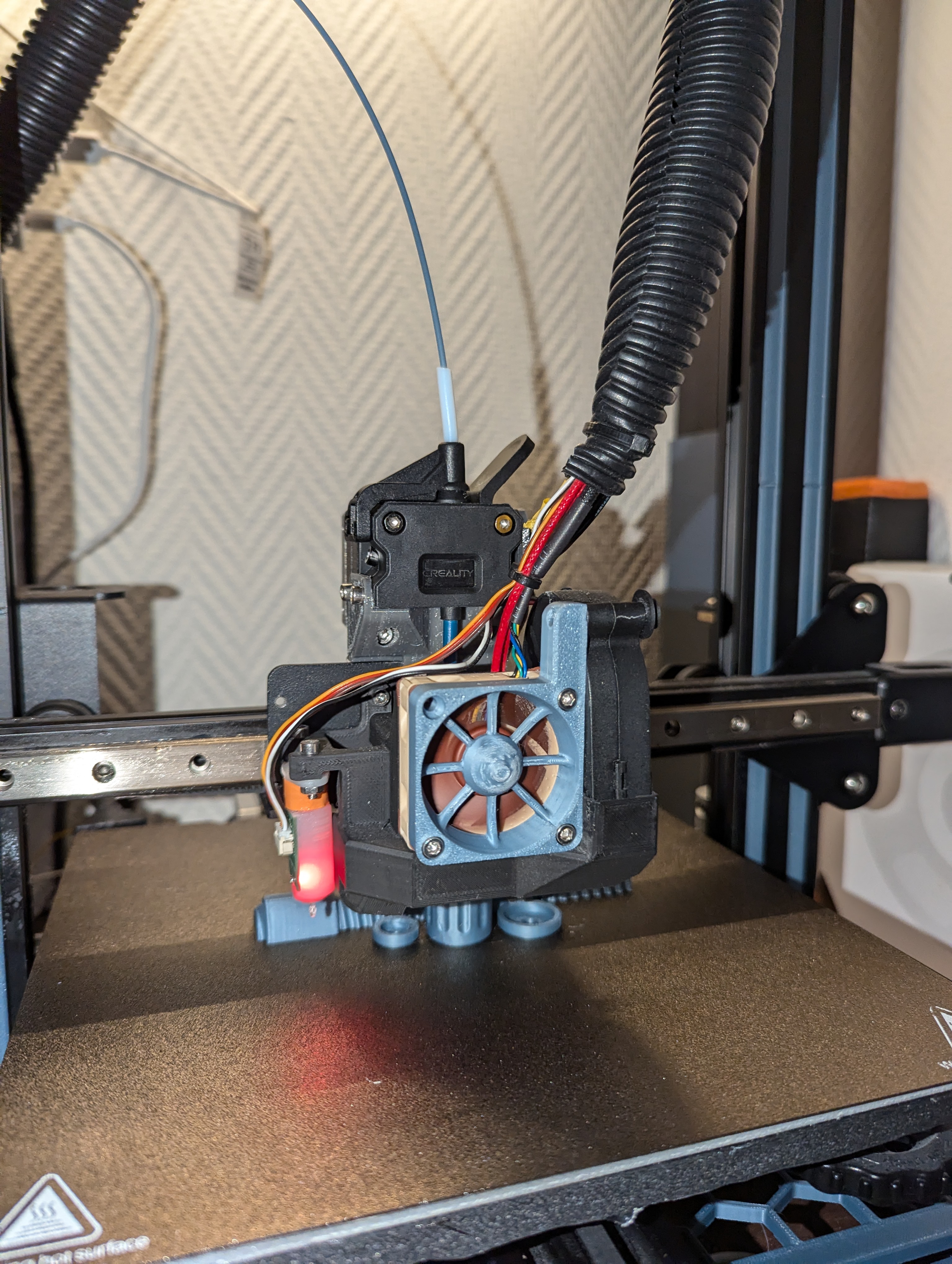 satsana for 5015 fan and spider hotend (STEP)