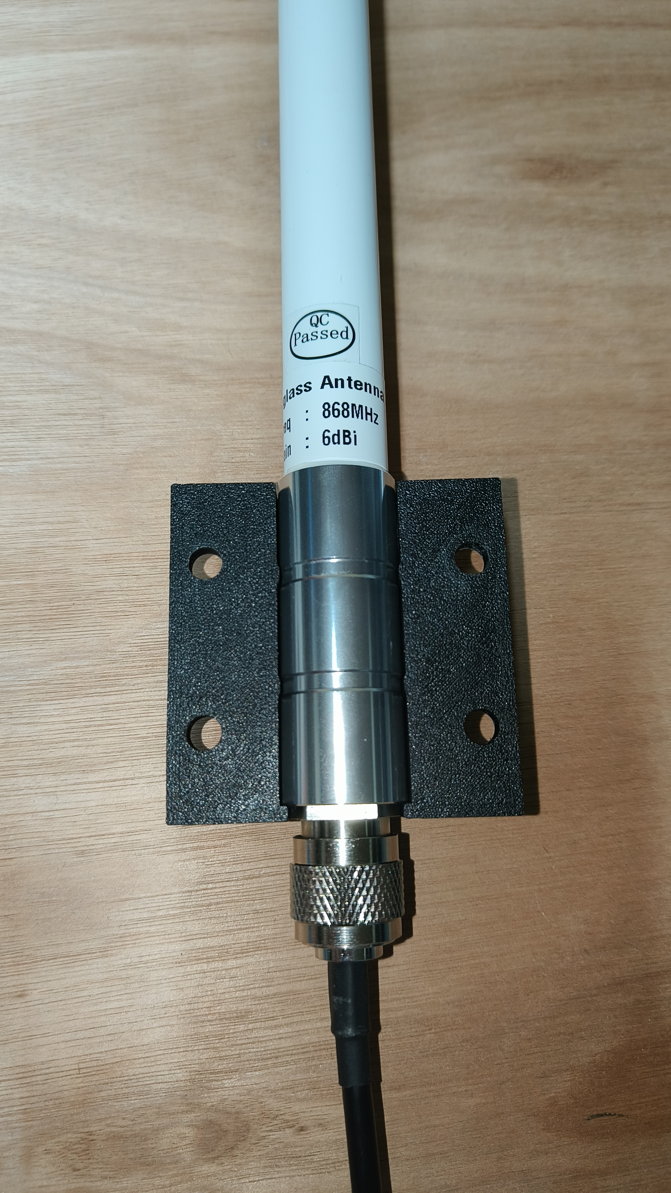 Antenna mount for pole