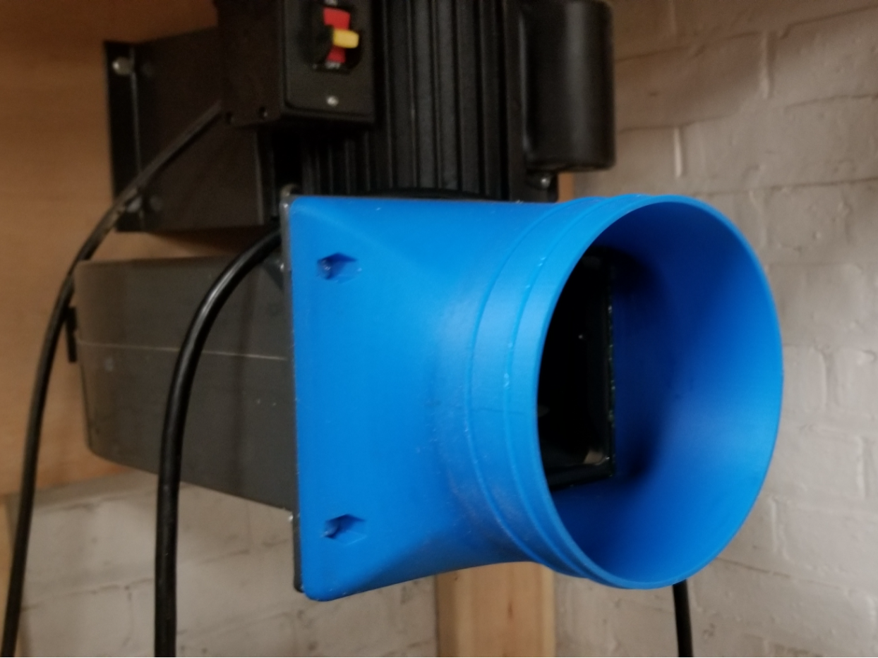 Harbor Freight 2HP Dust Collector Outlet Adapter