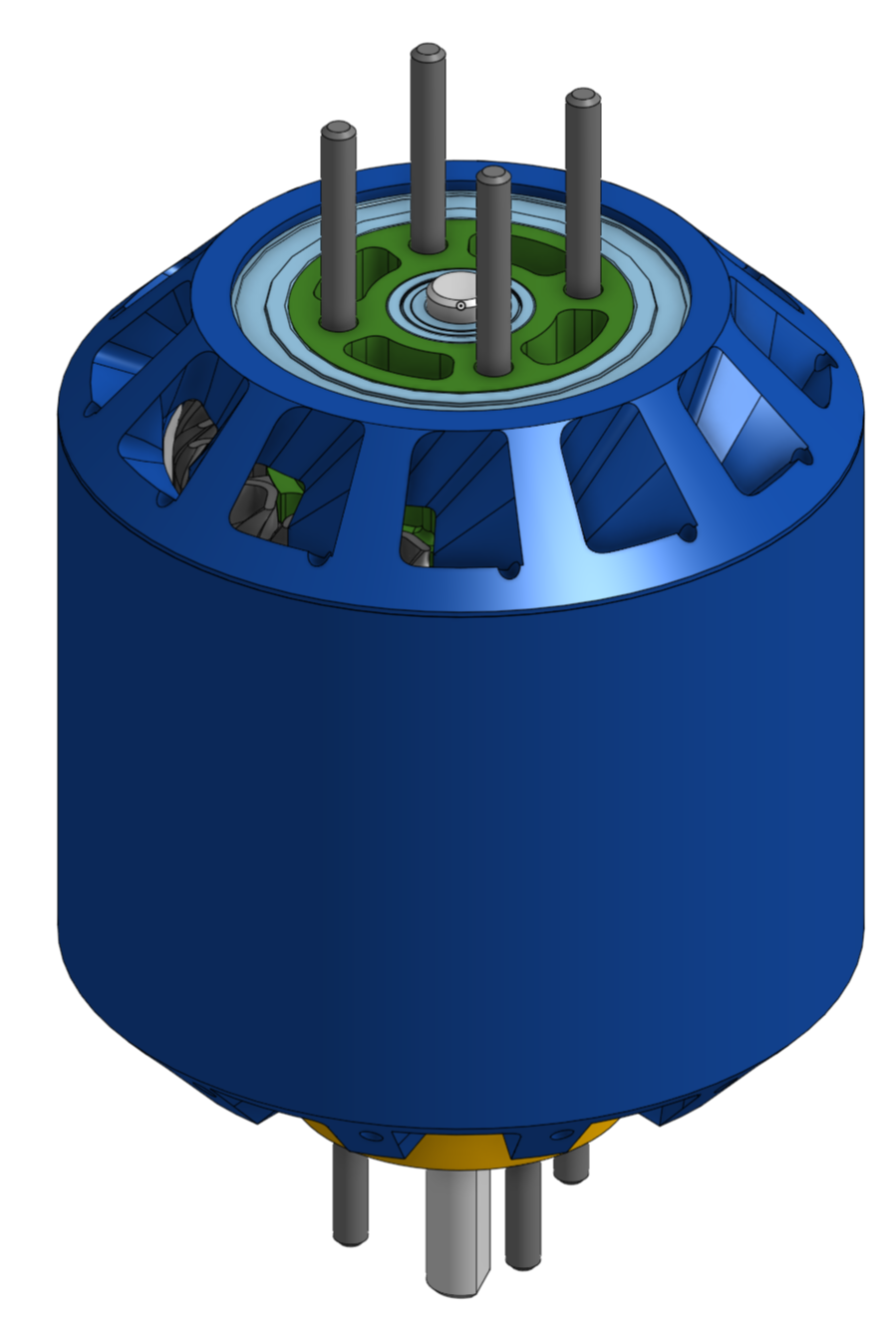 Brushless Three-Phase Motor