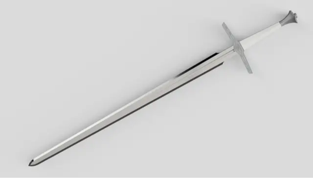 Silvers sword of the witcher