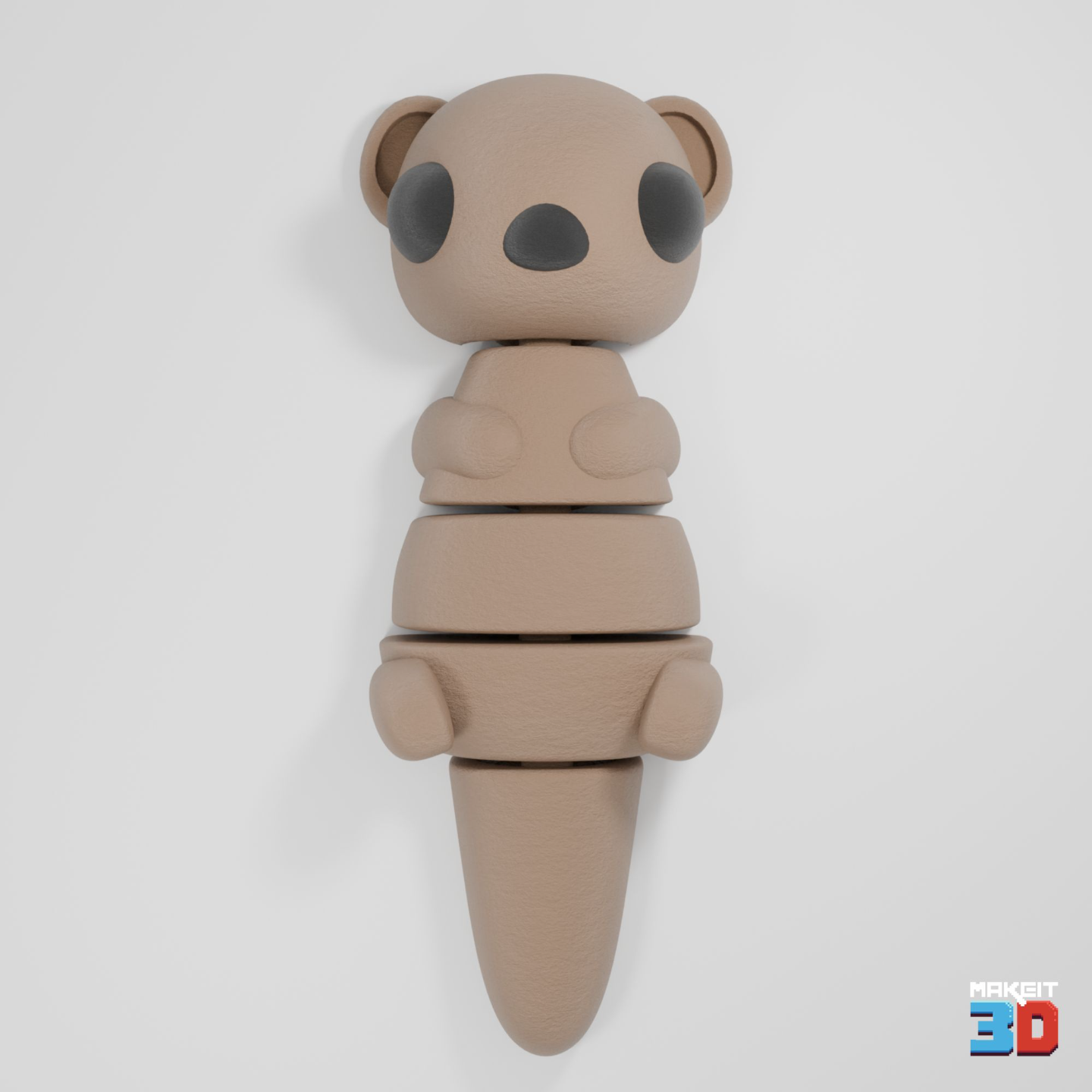 3D Printable Articulated Otter STL Files
