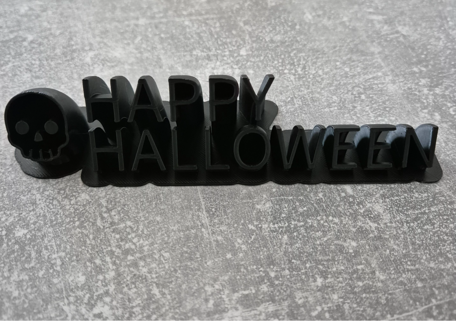 Happy Halloween Deko zum hinstellen