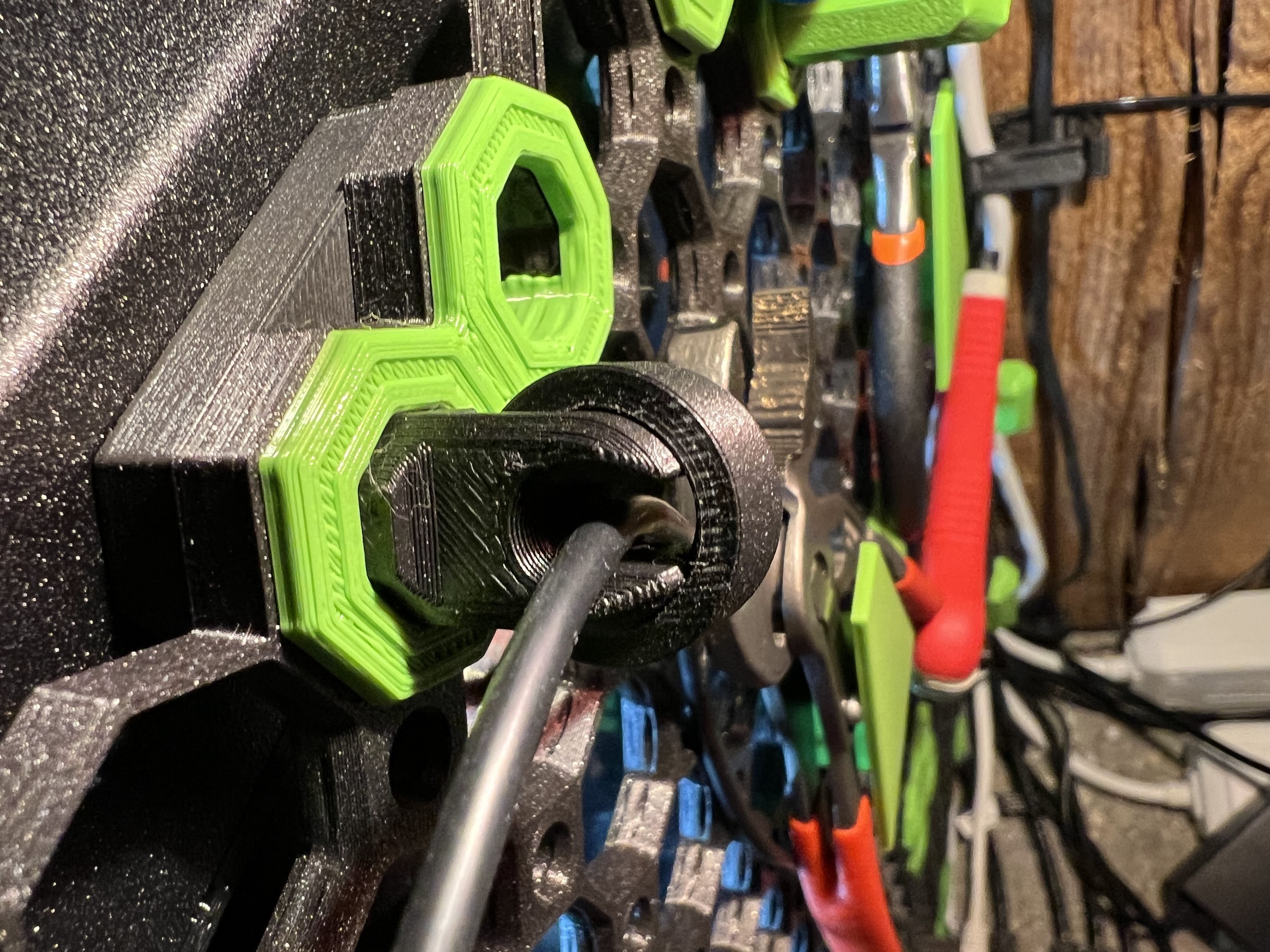 Multiboard cable and PTFE holder (/guide)