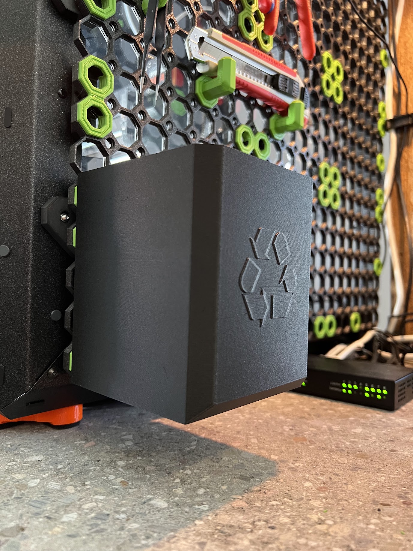 Multiboard wastebin