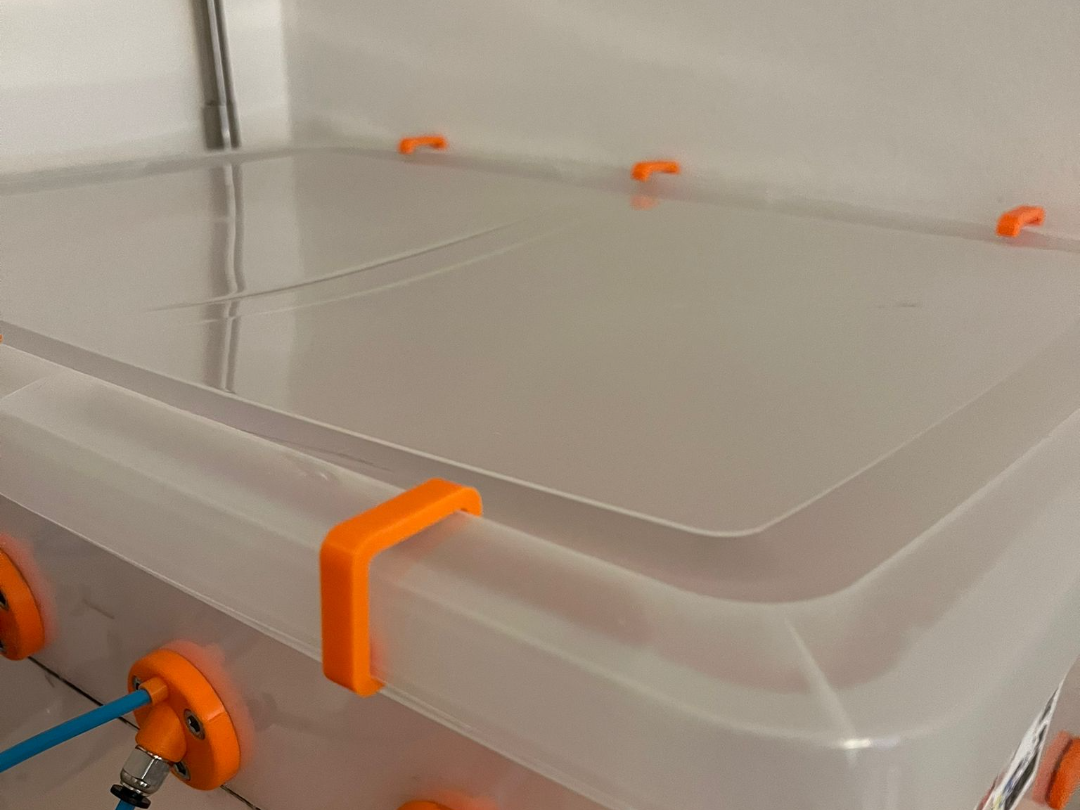 Iris Clear Box 40L Clips(Action Box)