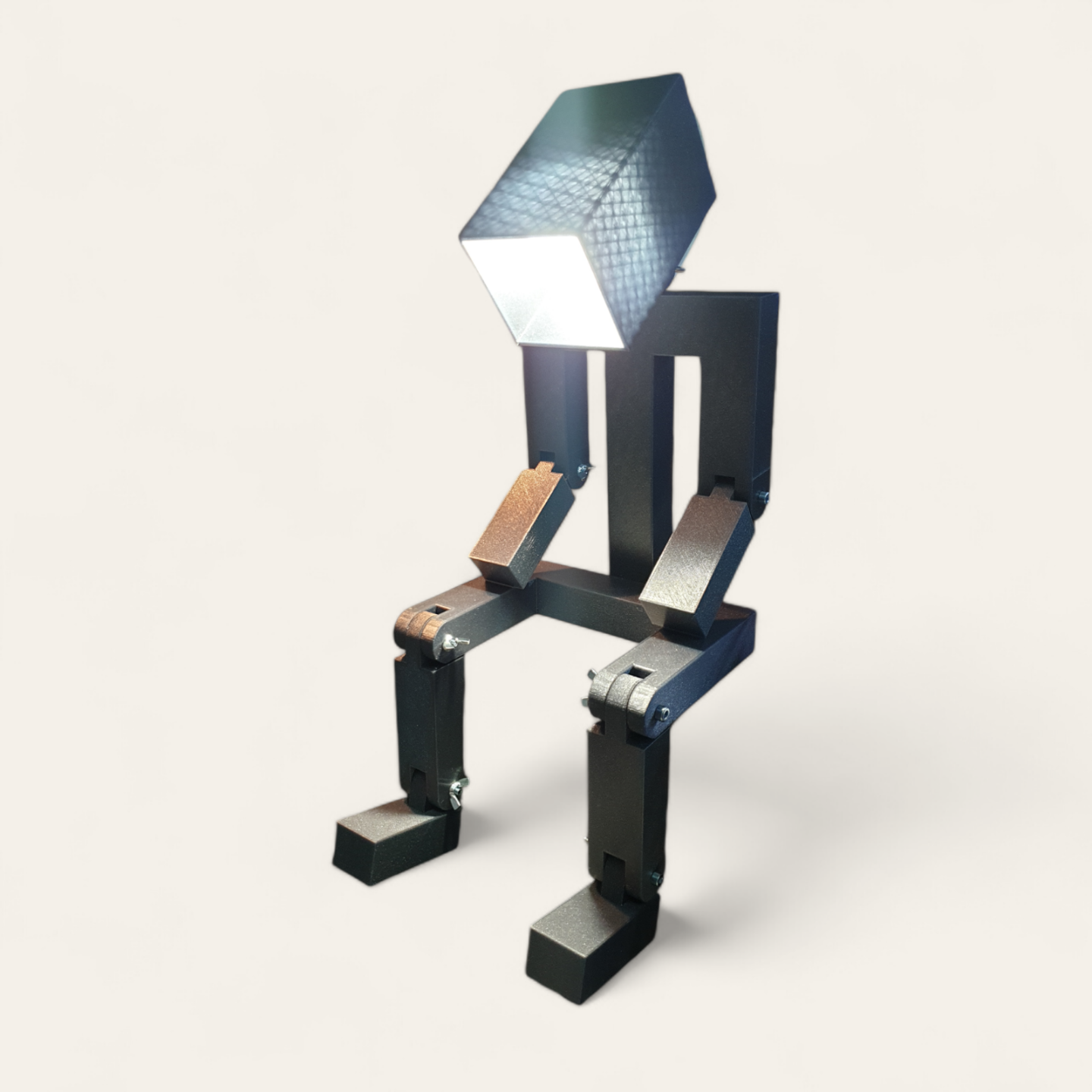 Adjustable Posable Stick Robot Lamp
