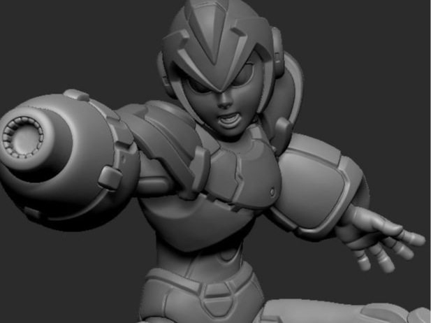 Megaman X Posed Figurine