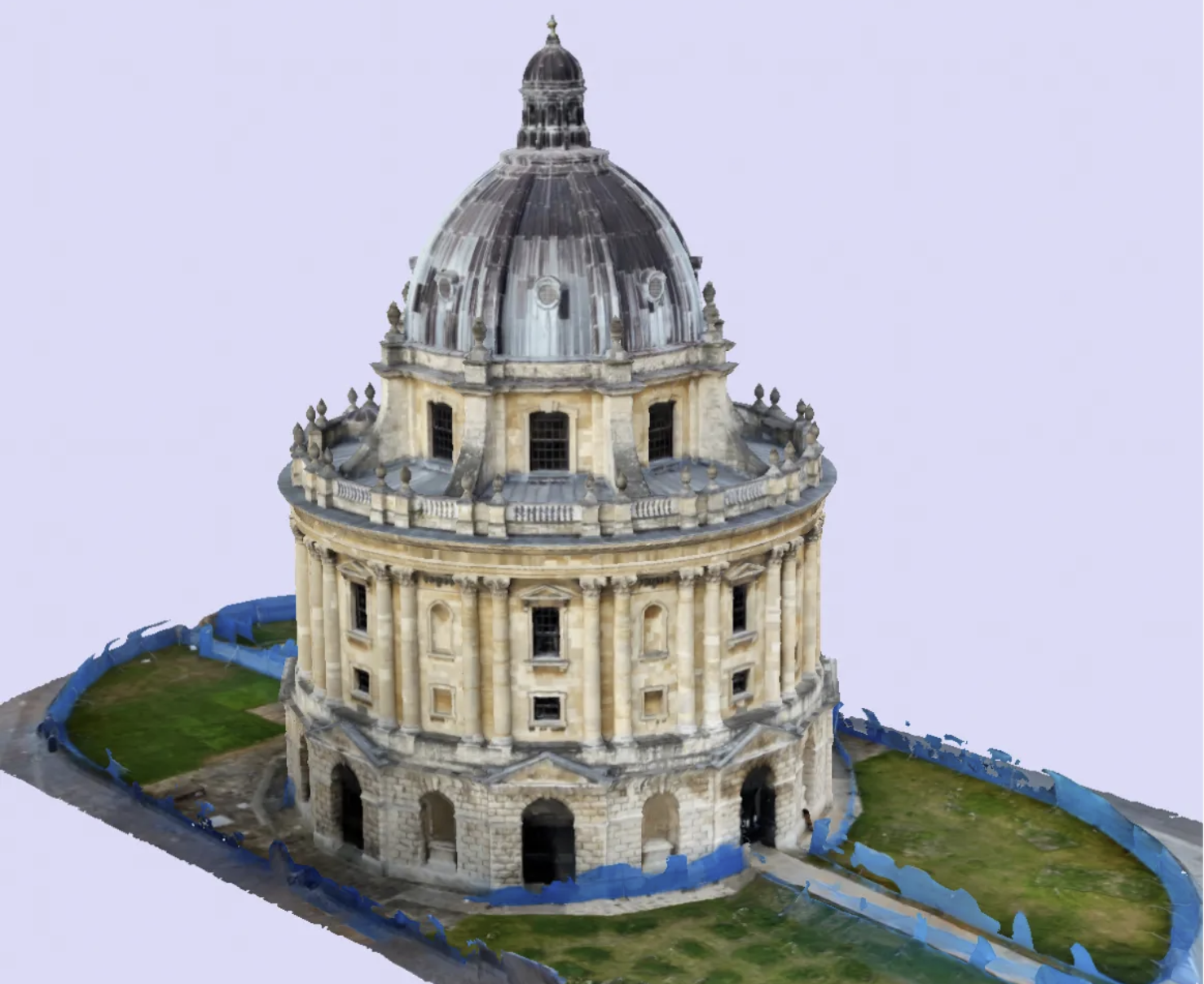 Bodleian library in oxford 3D model