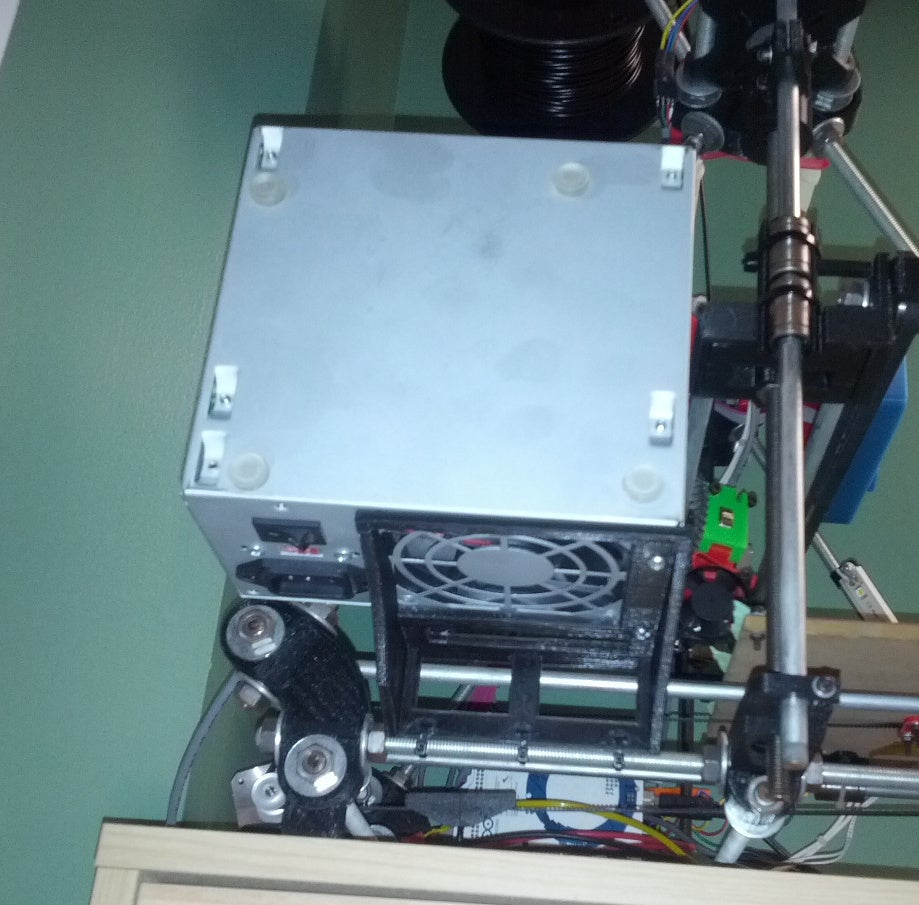 Prusa i2 ATX Power Supply Mounting Bracket