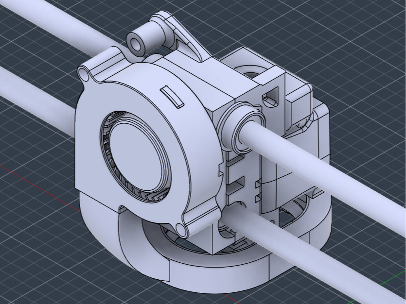 E3D v6 Print Head (Linear Bearing)