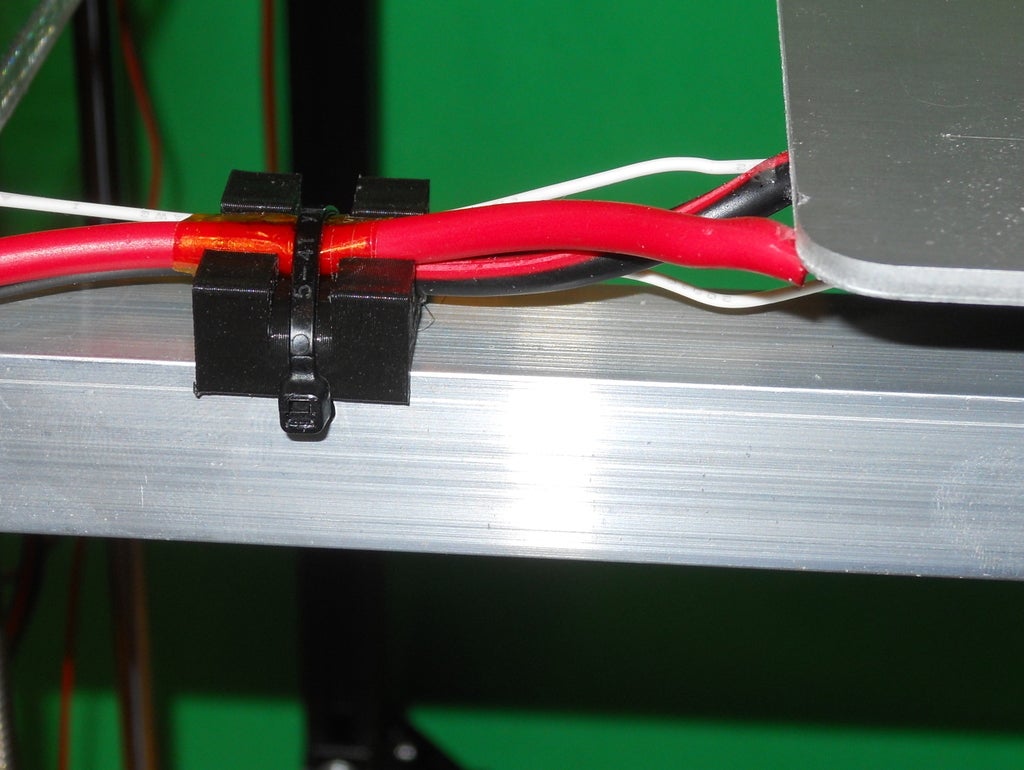 FLSun Cube Bed Cable Strain Relief