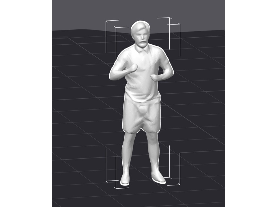miniature civilian 64 without shoes