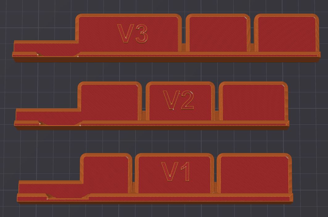 Wall mounts for Bambu AMS - AMS version v3