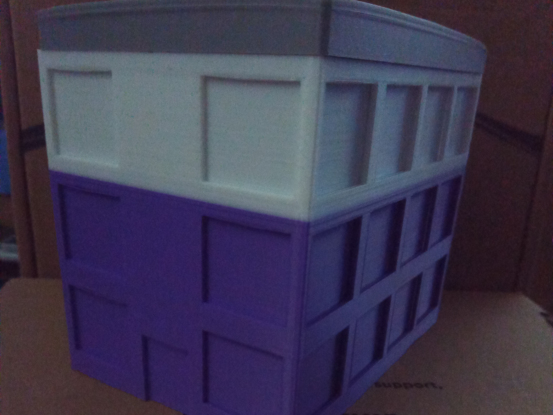 Apartment Building with lid
