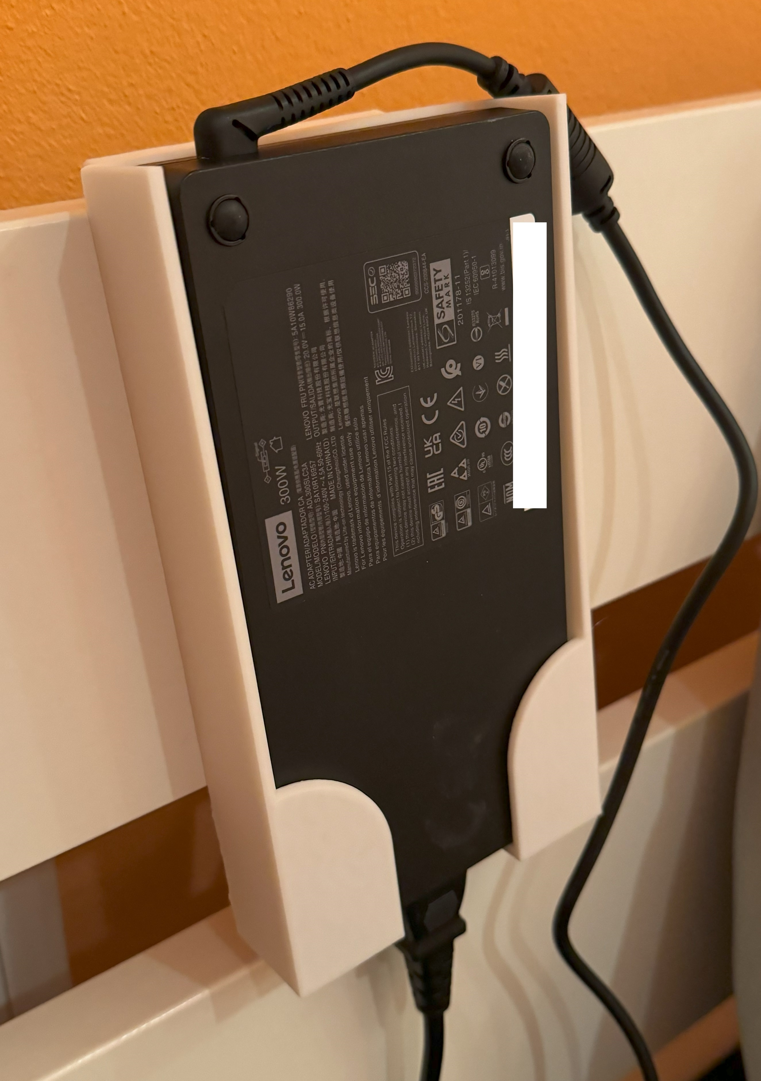 Lenovo 300 Watt power supply holder for IKEA Malm