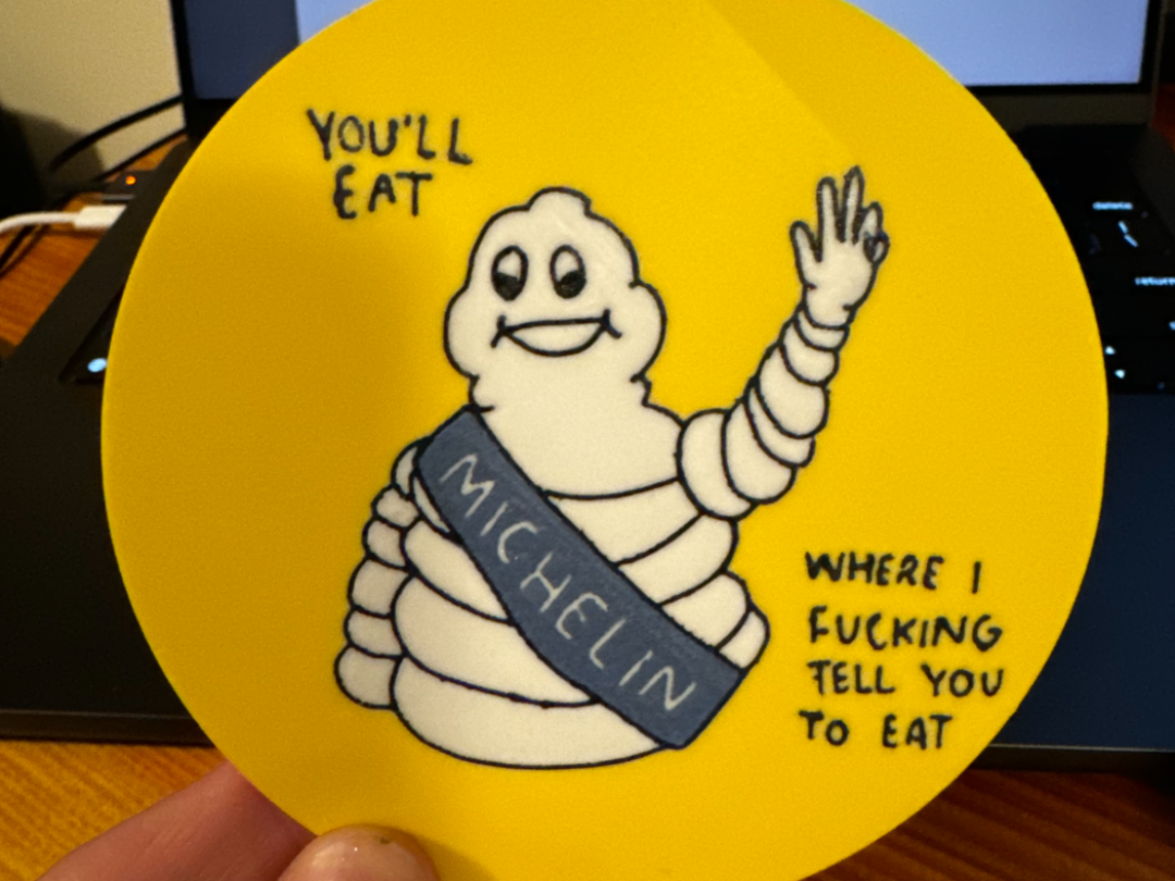 Michelin Coaster