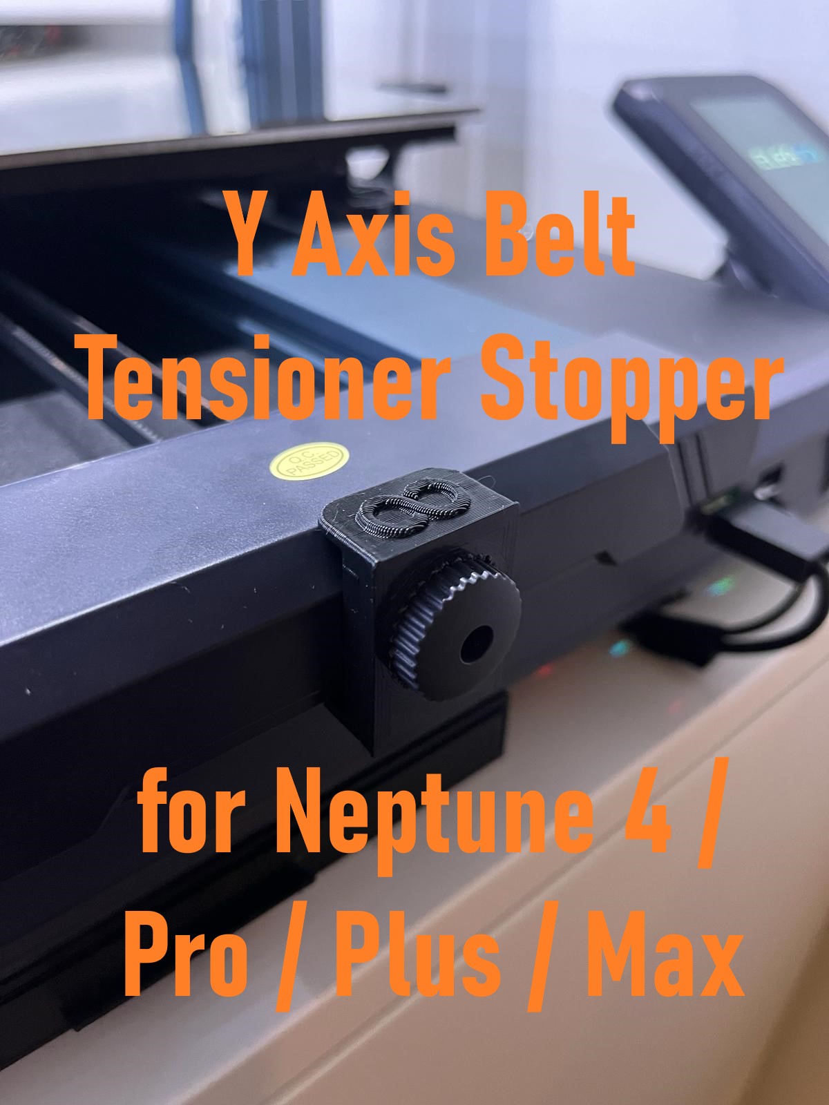 Y Axis Belt Tensioner Stopper Neptune 3 & 4 Series