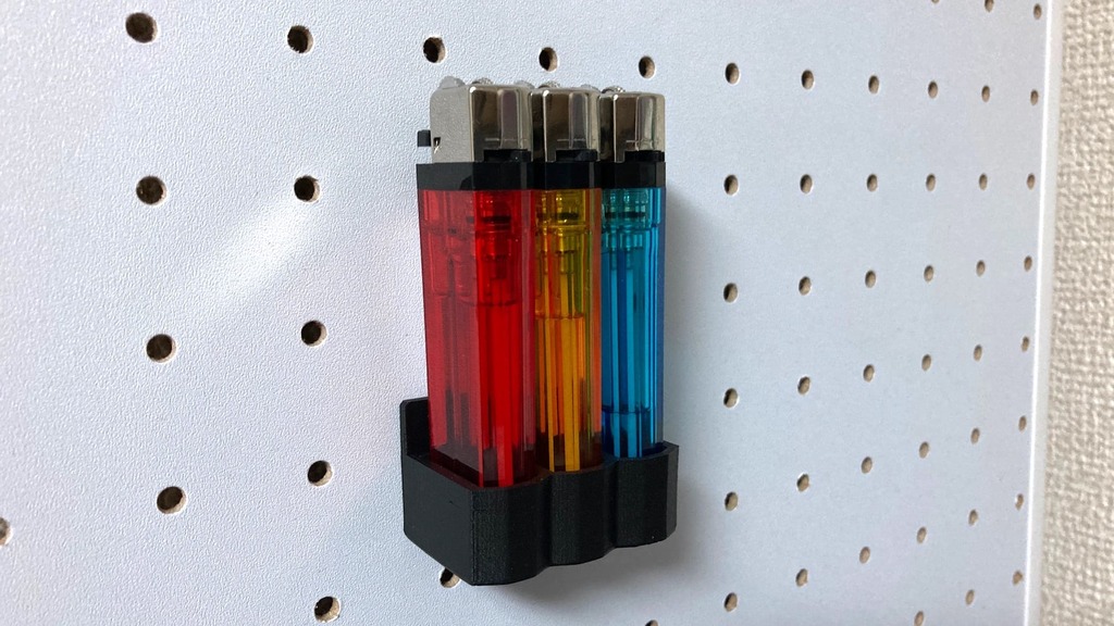 Lighter Tray for Pegboard