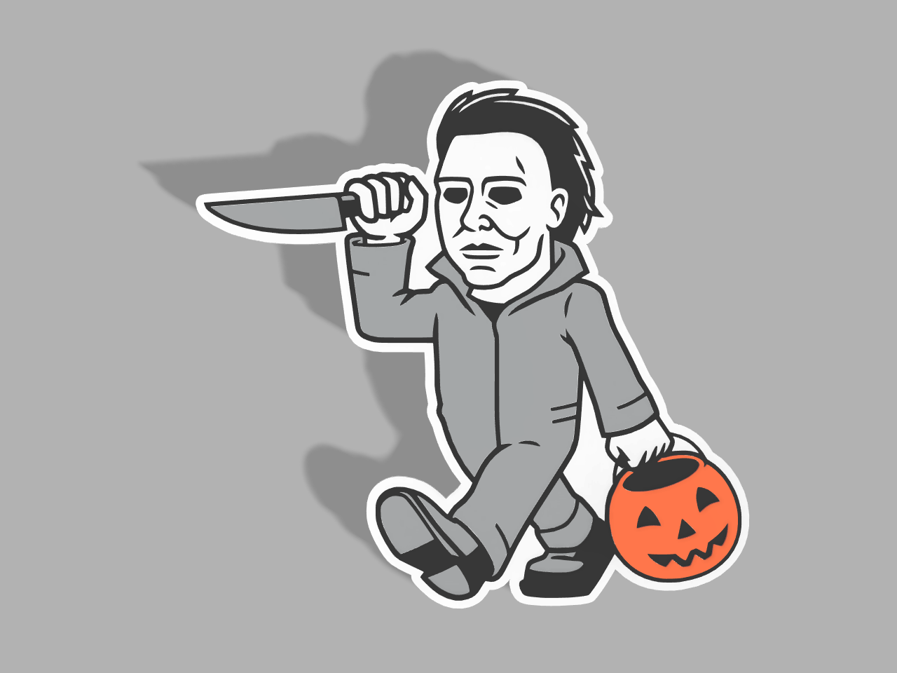 Michael Myers 3D Sign