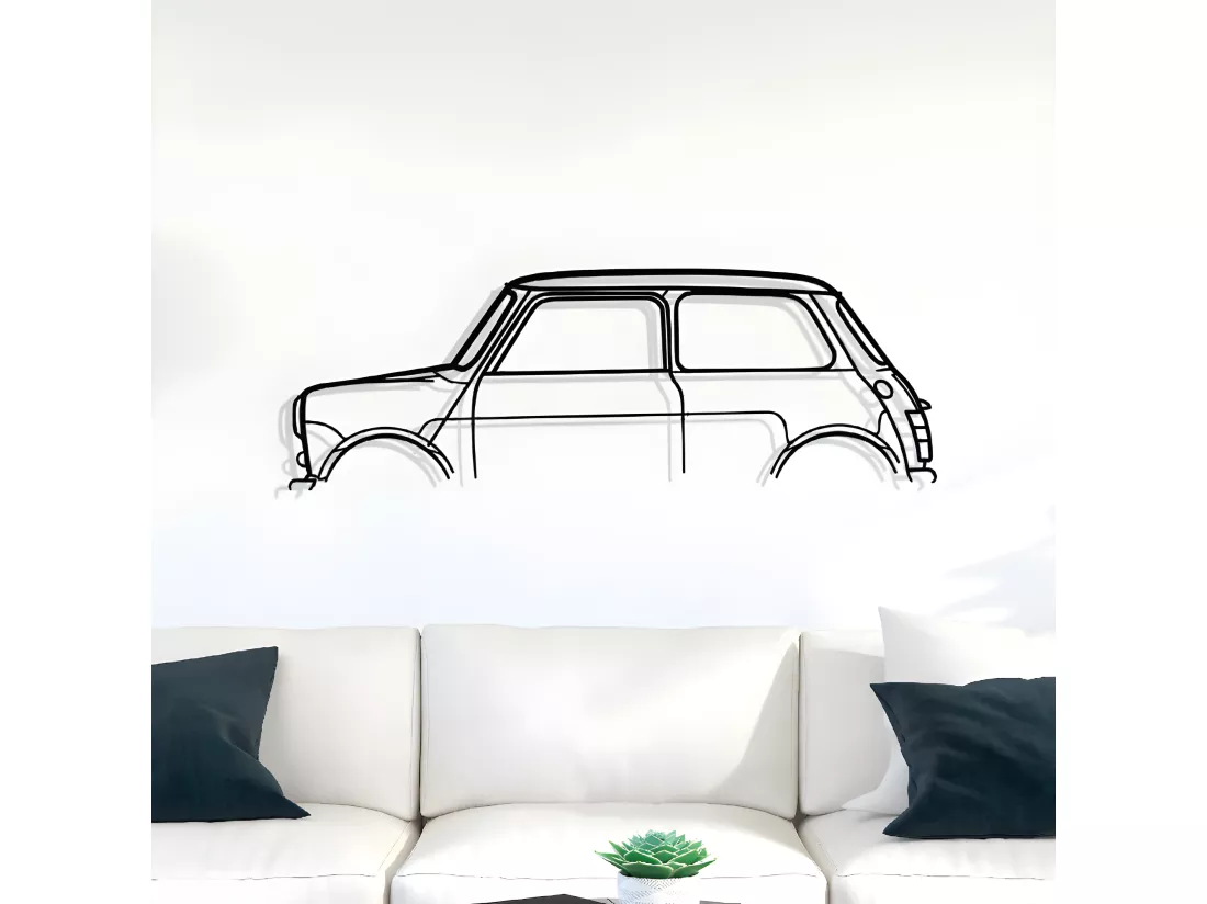 Austin mini silhouette