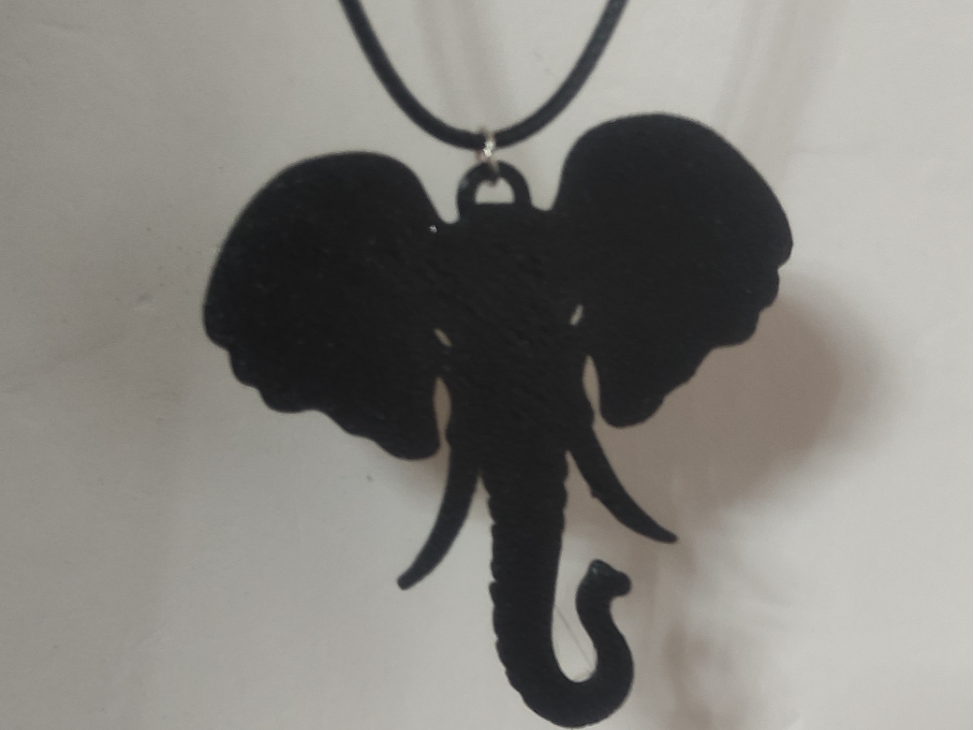 Elephant head pendant
