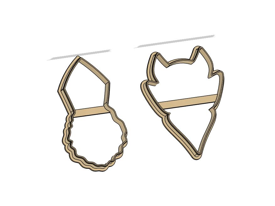 Čert a Mikuláš vykrajovátka