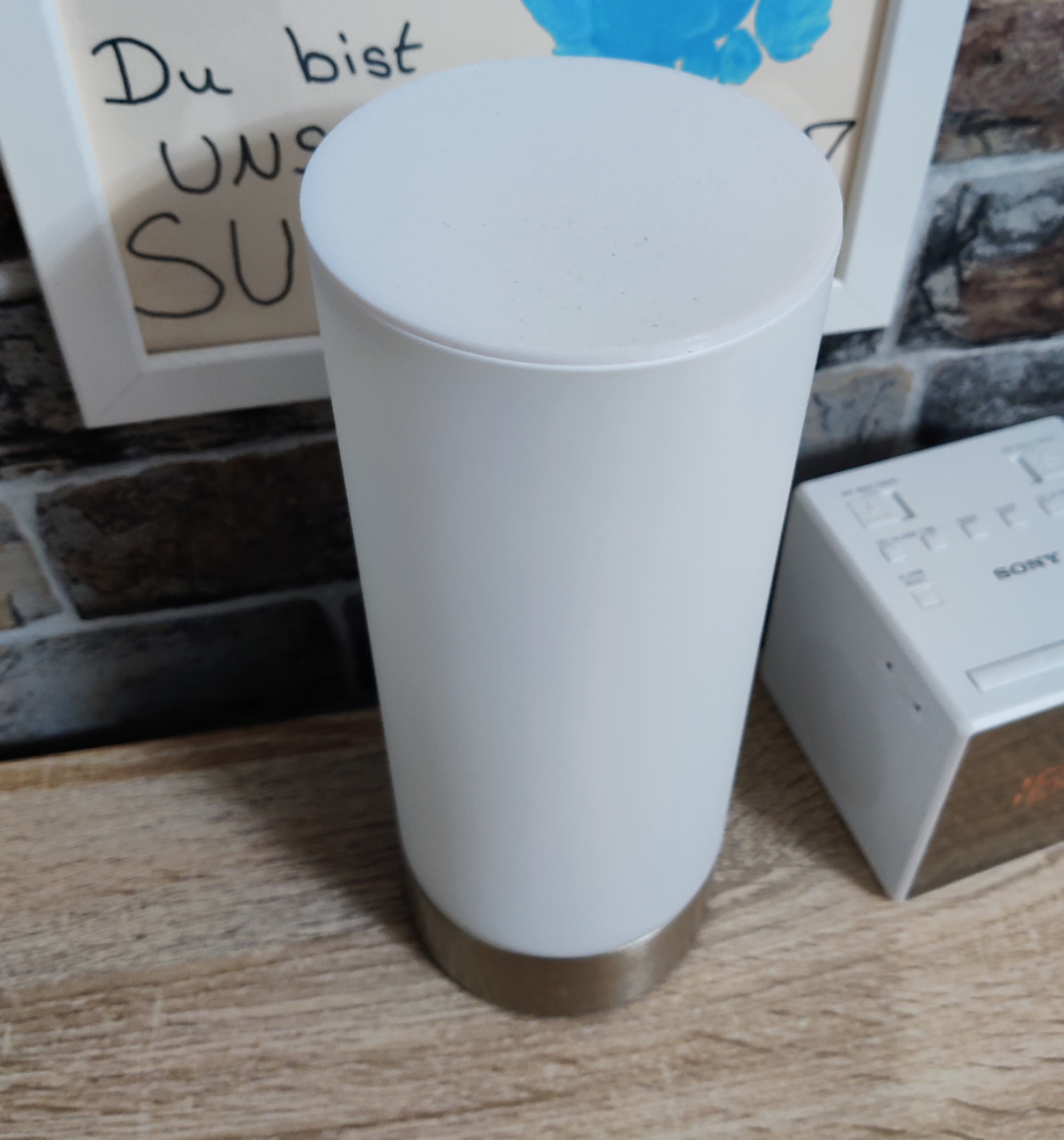 Staubschutzkappe für Nachttischlampe
