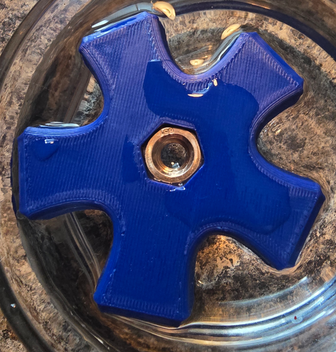 Floating 9/16 hex nut wrench