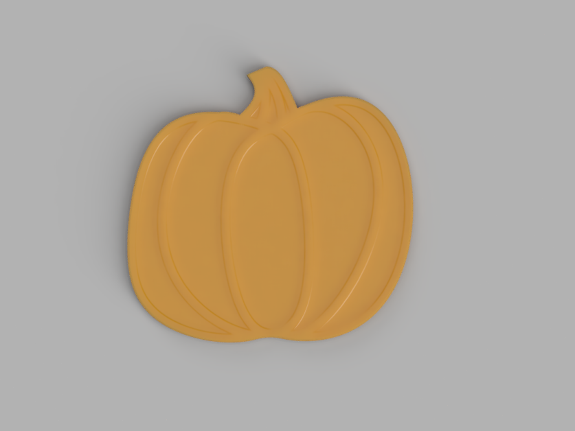 Pumpkin Coaster with Feet