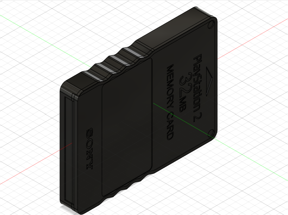 PS2 Memory Card-Inspired 2.5 Inch Drive Case