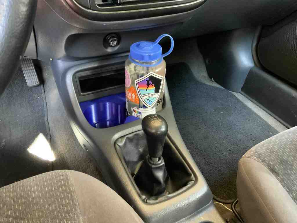 '97 Honda Civic DX Cup Holder Upgrade