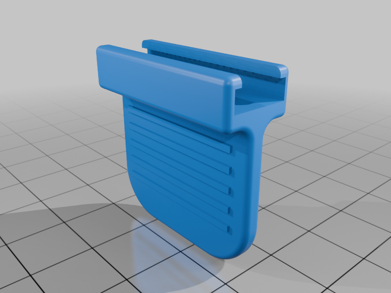 Window pleat / blind holder / clip-on handle