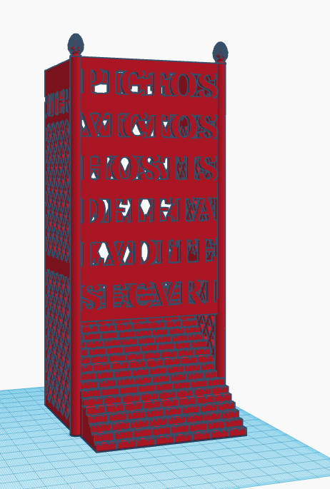 Ancient Roman Dice Tower