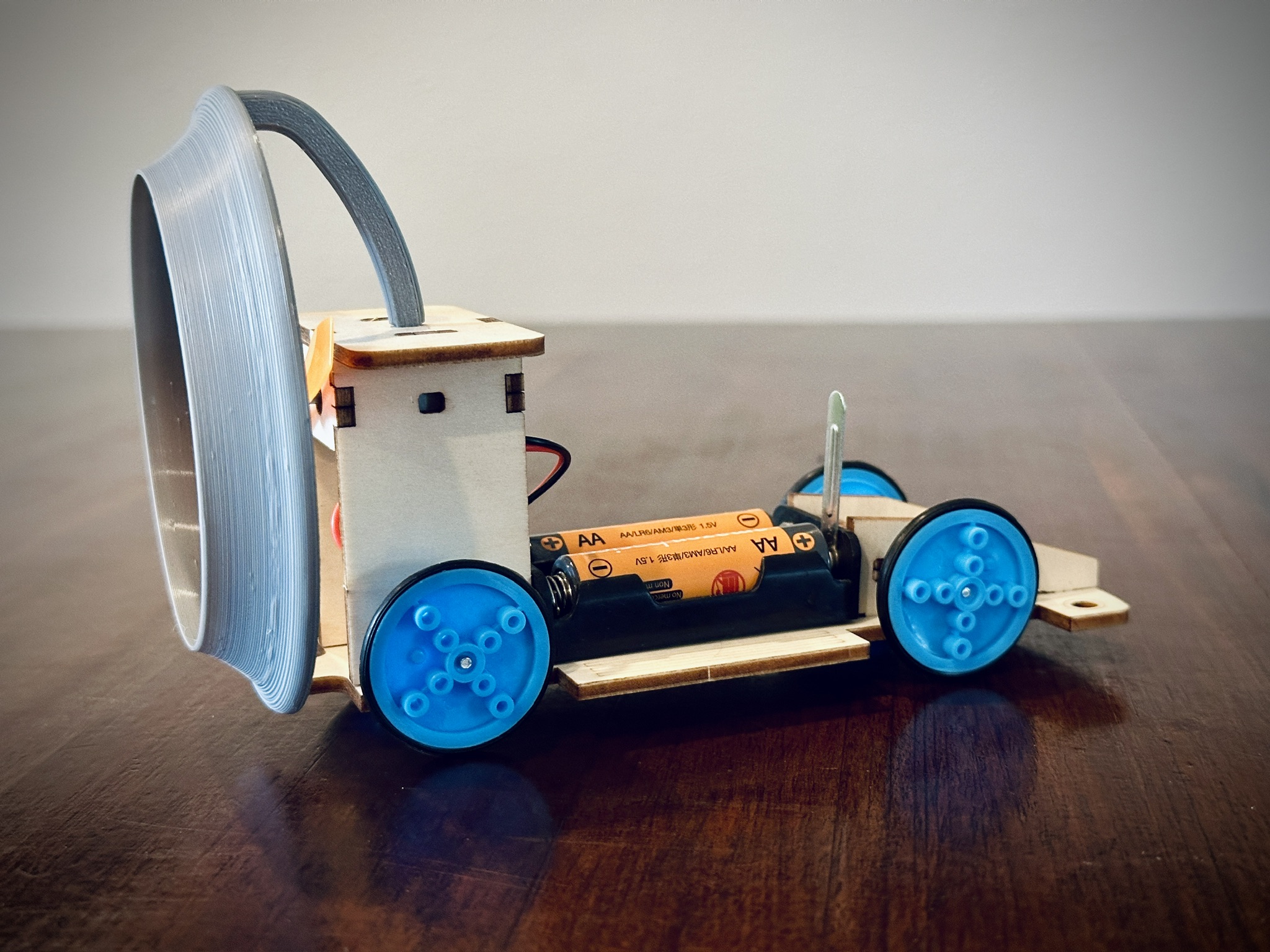 Ducted Fan Shroud for STEM Toy Car