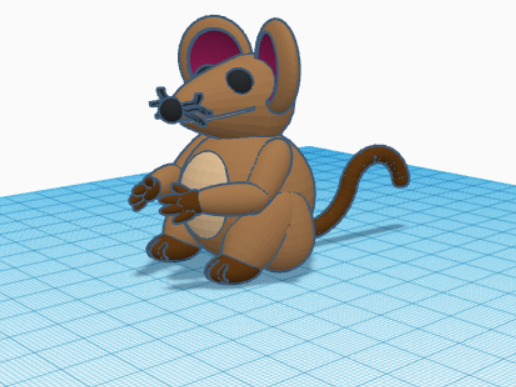 Mouse sculpture