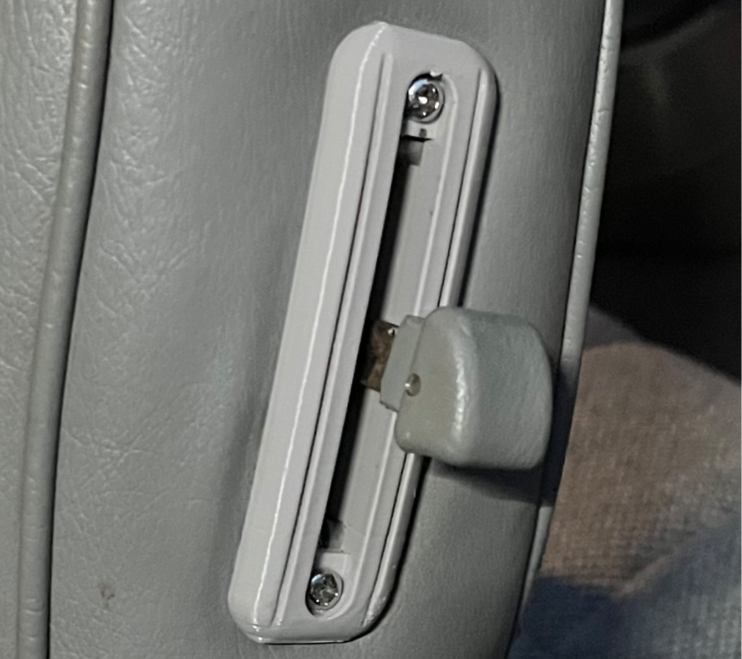 Jeep Cherokee XJ 2 door / front seat trim