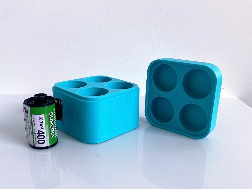Film Holder for 4 pieces of 35mm Rolls