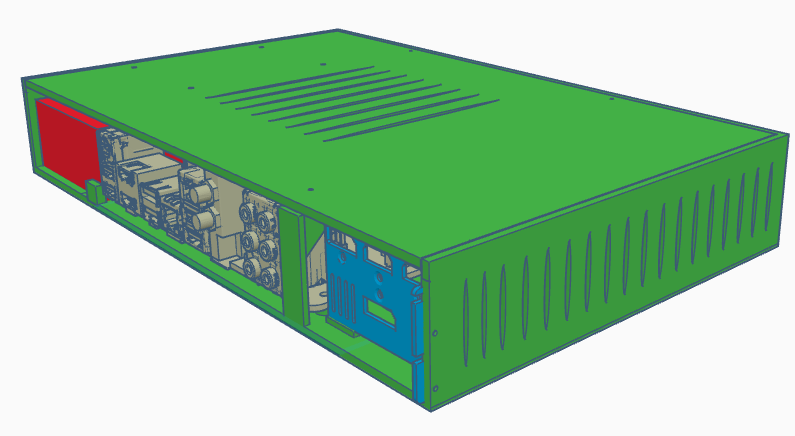 3.15 liter mITX case Gaming computer