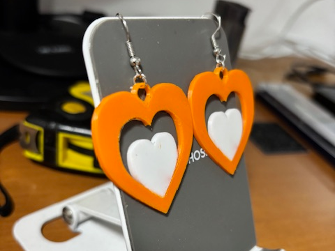 Orecchini a forma di Cuore